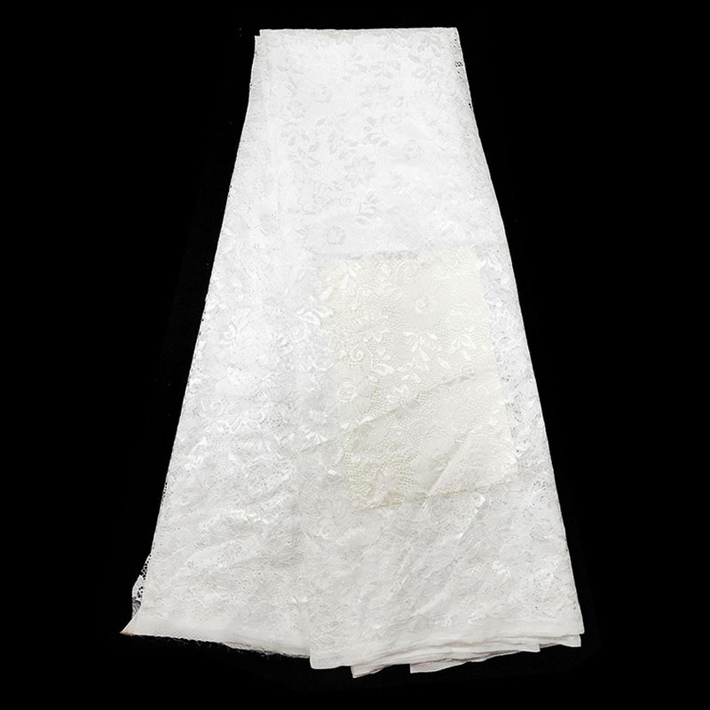 Floral Nylon Warp Knit Lace Fabric for Women's Wear Wholesale Supplier 10